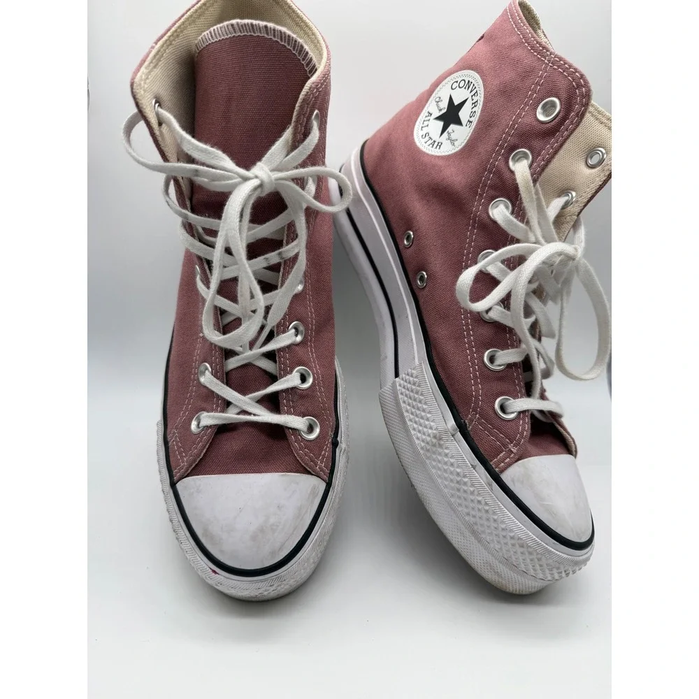 Converse Chuck Taylor All Star Lift Women 9 Pink Good Platform High Top A01367F